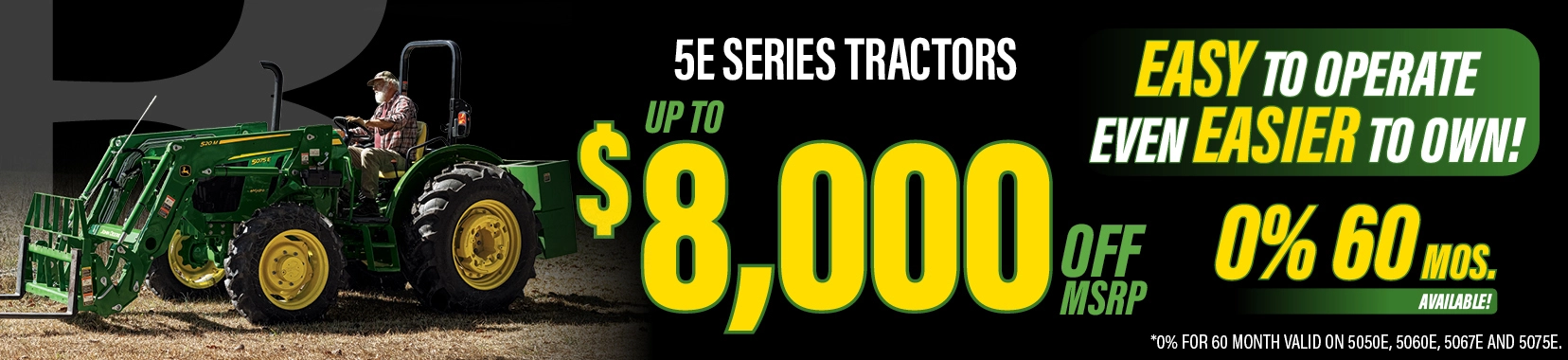 5E Series Tractors